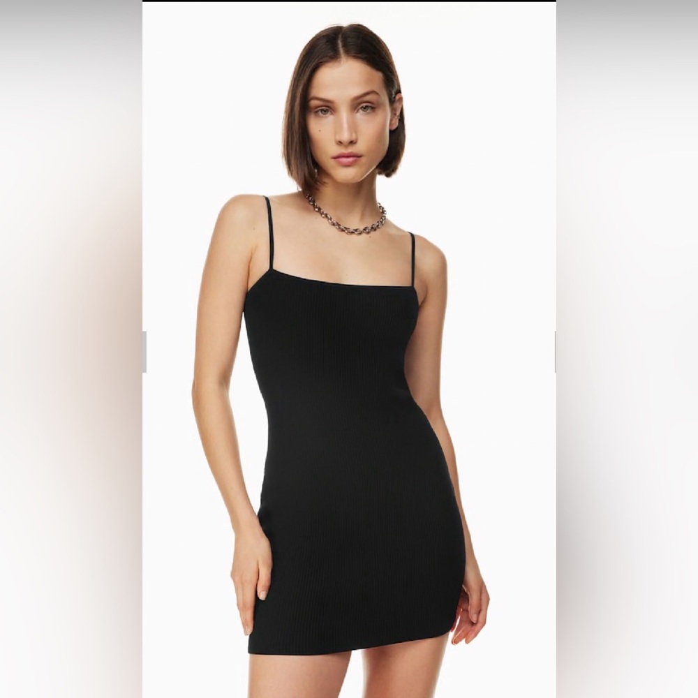 Aritzia Babaton Sculpt Knit Cami Dress
